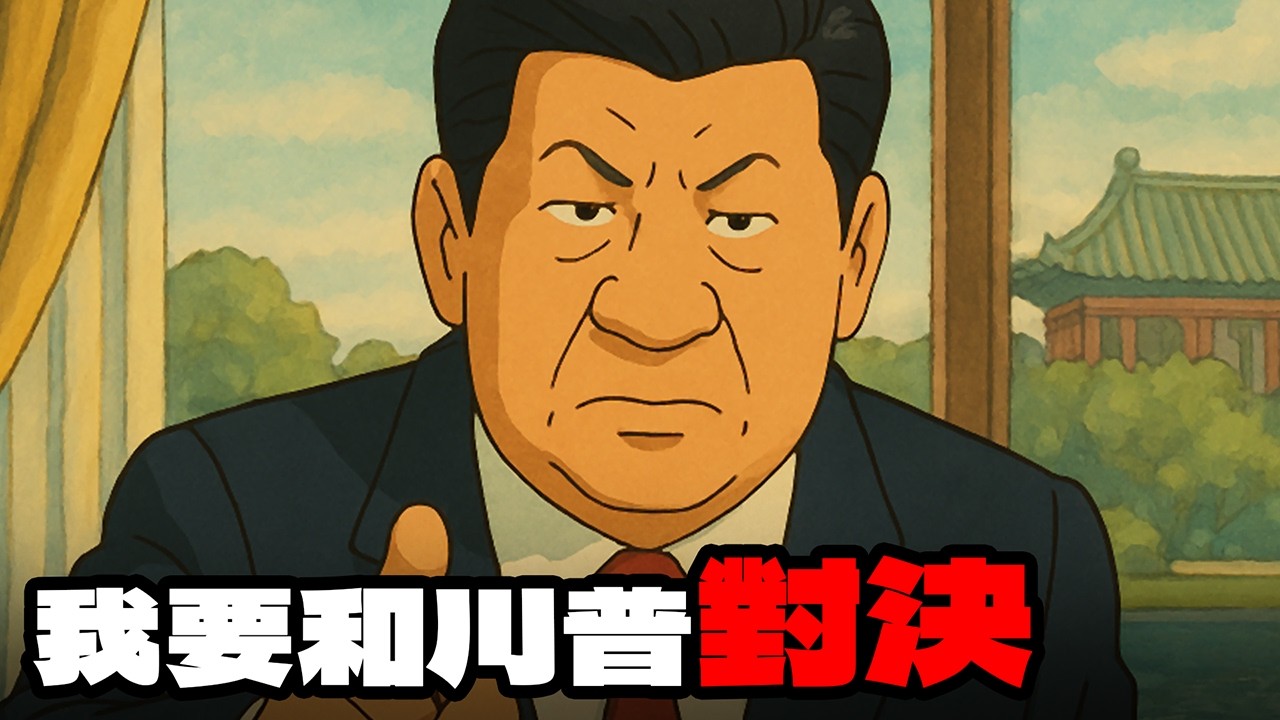 中美領導人的對決！AI惡搞動畫｜川皇｜習帝