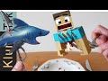 EATING MINECRAFT AND FORTNITE CHARACTERS