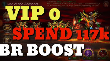 500m br boost | VIP 0 | Legacy of discord - whisper of the ancient event