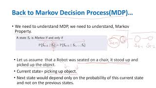 Markov Decision process (MDP)-  Introduction to Reinforcement Learning Master - RL Lecture #1
