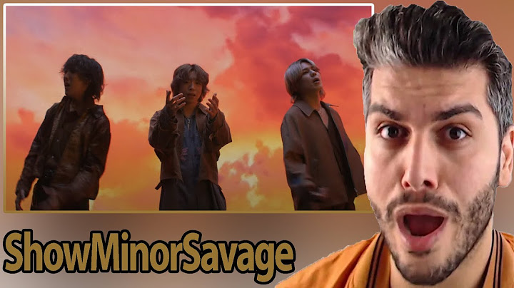 ShowMinorSavage / Ocean (Prod. MONJOE) -Music Video- REACTION