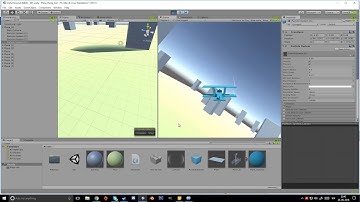 Unity 3D plane physics test