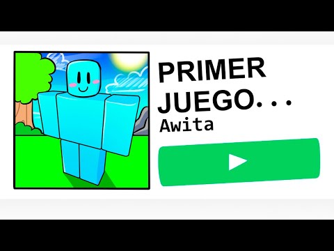 Jugué el Primer Juego de Roblox!