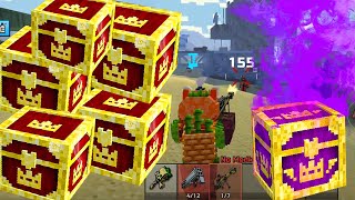 Pixel Gun 3D - Only Premium CHests Challenge in Battle Royale