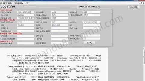 FORM FILLING AUTO TYPING SOFTWARE