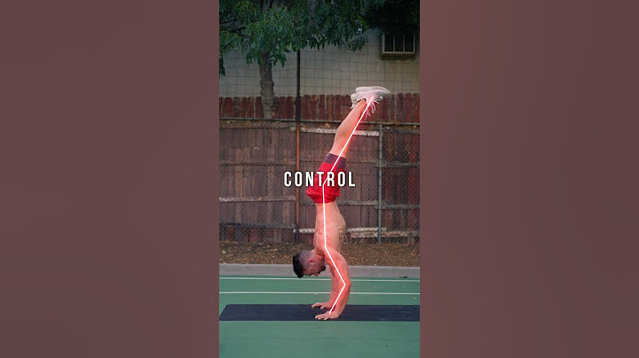 How to gain control in your handstand