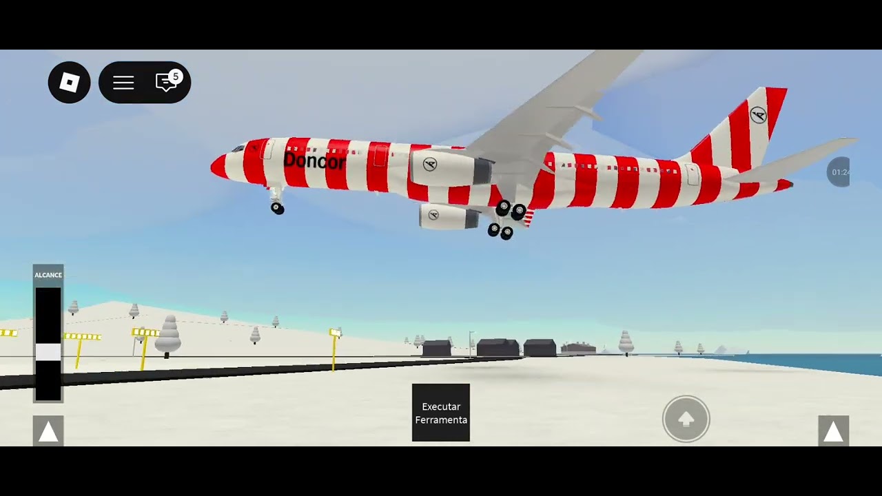 Tentando fazer planespotting no ptfs 