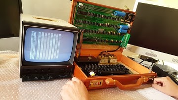 Apple 1 replica first test