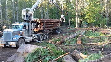 Self loading logging truck part 2