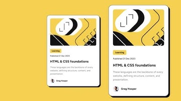 Blog Preview Card   |  Frontend Mentor Challenge