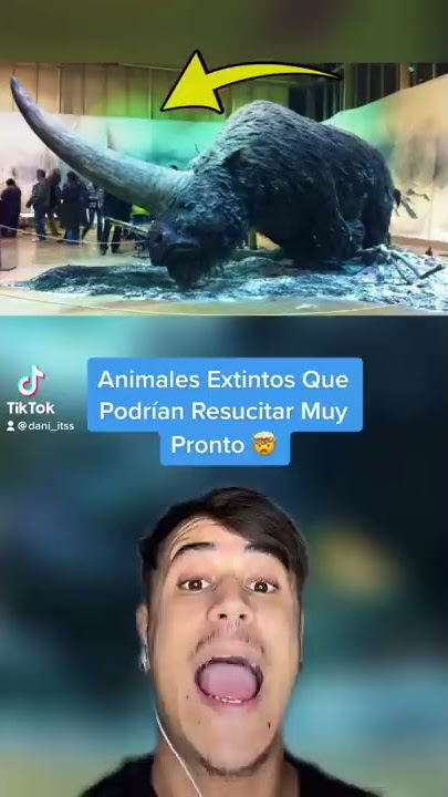 Animales Extintos Que Podrían Resucitar Muy Pronto 🤯 #shorts