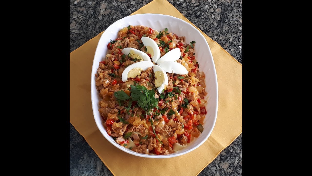 DELICIOSO TAGLIATELLE AO MOLHO DE ATUM