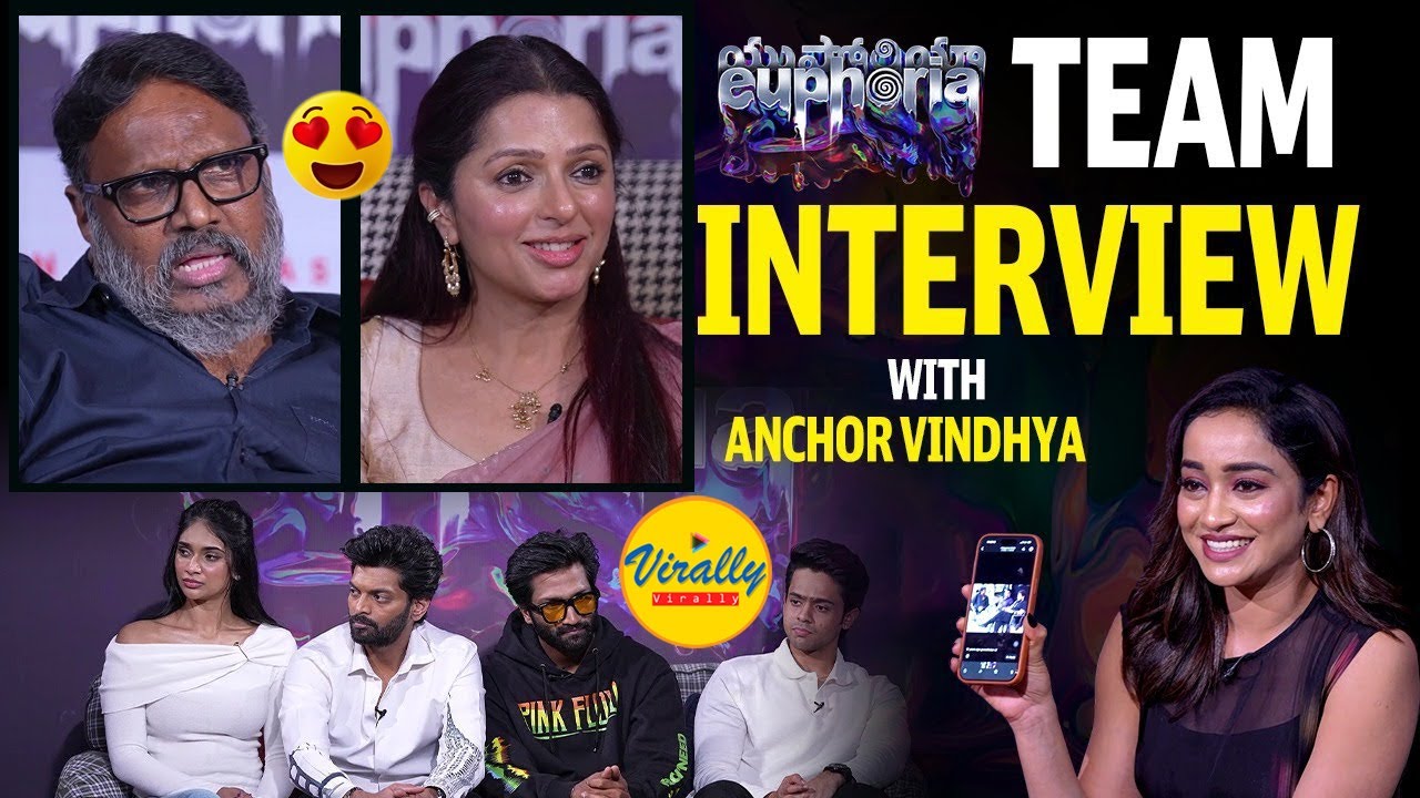 Bhumika with Euphoria Movie Team Full Interview | Guna Sekhar | Bhumika | Neelima | Vignesh