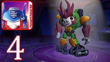 Angry Birds Transformers | Gameplay Walkthrough (Android, iOS) - Part 4