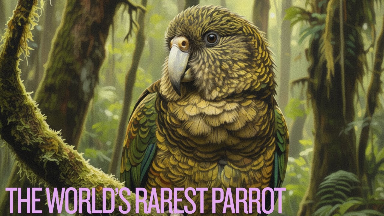 Kakapo: The World’s Rarest Parrot | A Flightless Giant of New Zealand