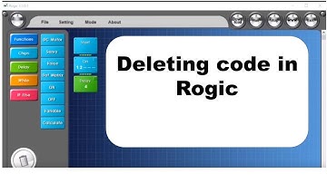 Deleting code in Rogic