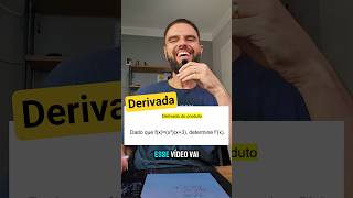 Derivada do produto! #calculo #matematica
