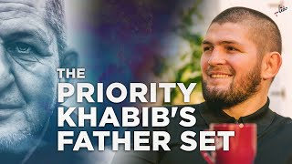 The Priority Khabib's Father Set for His Life | Khabib Nurmagomedov