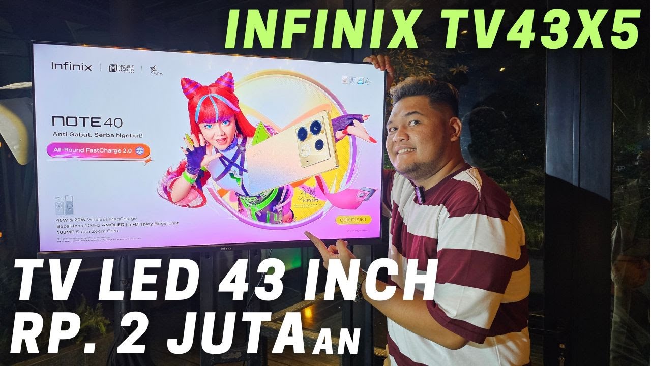 INFINIX BIKIN TV DIGITAL LED 43 INCH HARGA 2 JUTAAN - INFINIX TV43X5 ...