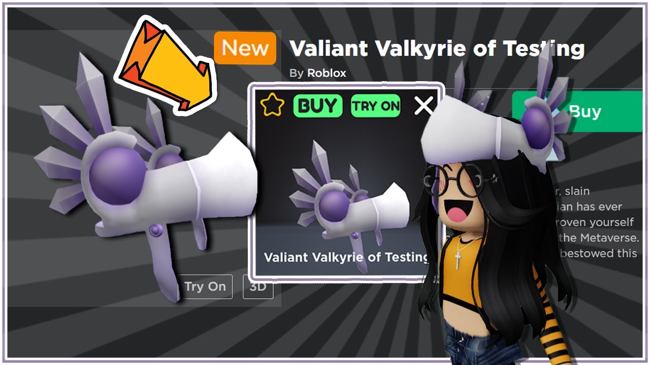 HOW TO GET Valiant Valkyrie of Testing in Roblox - YouTube