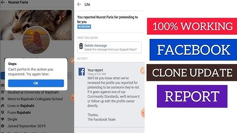 ফেসবুক ক্লোন আপডেট 2022 / How to Pretending report Clone on Facebook 2022#facebook_reporting_trick