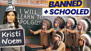 Breaking: Kristi Noem Banned by All South Dakota Native Nations. Our Children React!
