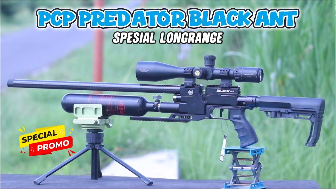 SENAPAN PCP BLACK ANT TACTICAL GS88 SENAPAN PCP LONGRANGE TERBAIK | SENAPAN PCP CUSTOM TERBARU MURAH
