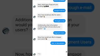 Mobile Apps Agency Bot for Messenger screenshot 4