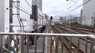 大爆走‼︎683系+681系特急サンダーバード金沢行き高槻駅通過。