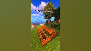 Park bench design in Minecraft! 🔥✅ #minecraft #shorts