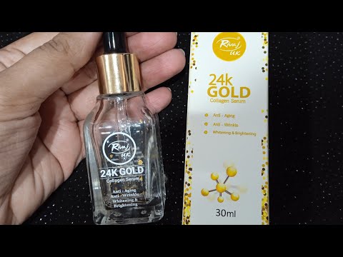 Rivaj Uk 24K Gold Serum Review. Does It Whiten Skin Remove Dark Spots Price, Quality