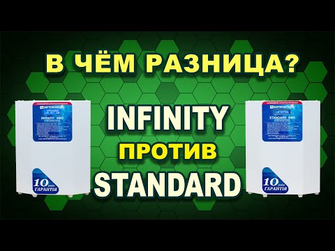 Сравнение стабилизаторов напряжения Infinity и Standard: какой из них лучше купить? (#Terravolt)