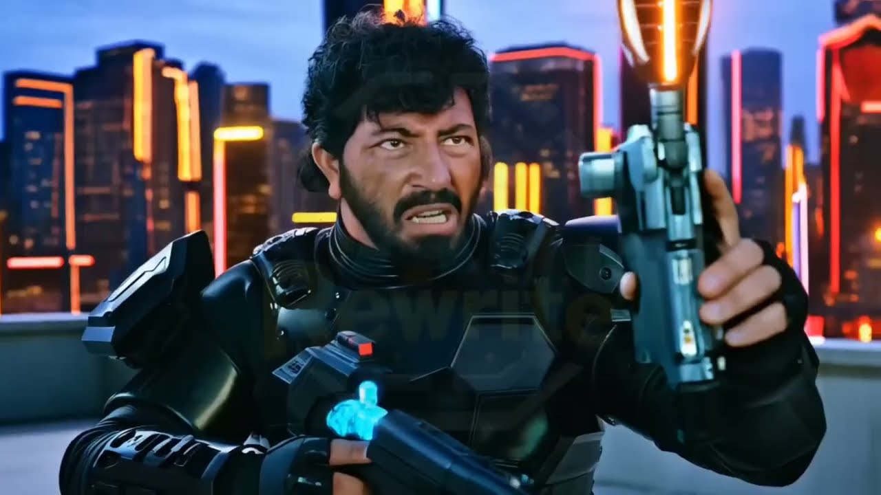 Sholay 2050  Ai Concept | AI Video | Funny | شعلے | Gabbar | Kitne Aadmi The? | Gabbar Singh |