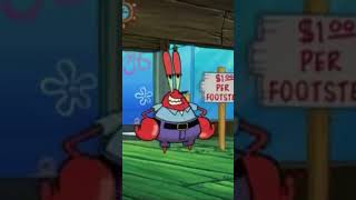Mr. Krabs being greedy Part 1 #shorts