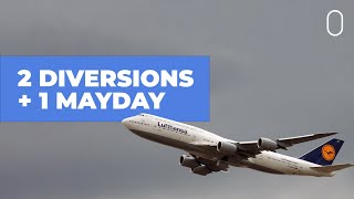 Download Lagu Lufthansa Boeing 747 Has 2 Diversions \u0026 A Mayday MP3 Download Lagu Lufthansa Boeing 747 Has 2 Diversions \u0026 A Mayday MP3