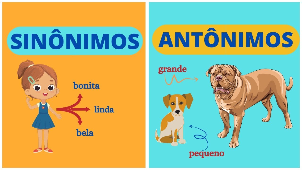 Qual a diferença entre antônimo e sinônimo? Exemplos de antônimo e sinônimo