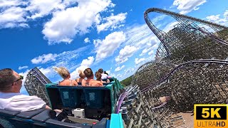 Iron Gwazi POV 5K Back Row BEST LAYOUT IN AMERICA? Busch Gardens Tampa,FL