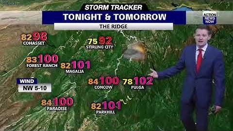 Storm Tracker Forecast: Strong heat, dry thunderstorms & fire danger