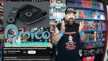 Last year Intellivision Amico superfan (& investor) DJC celebrated Amico entering production... how?