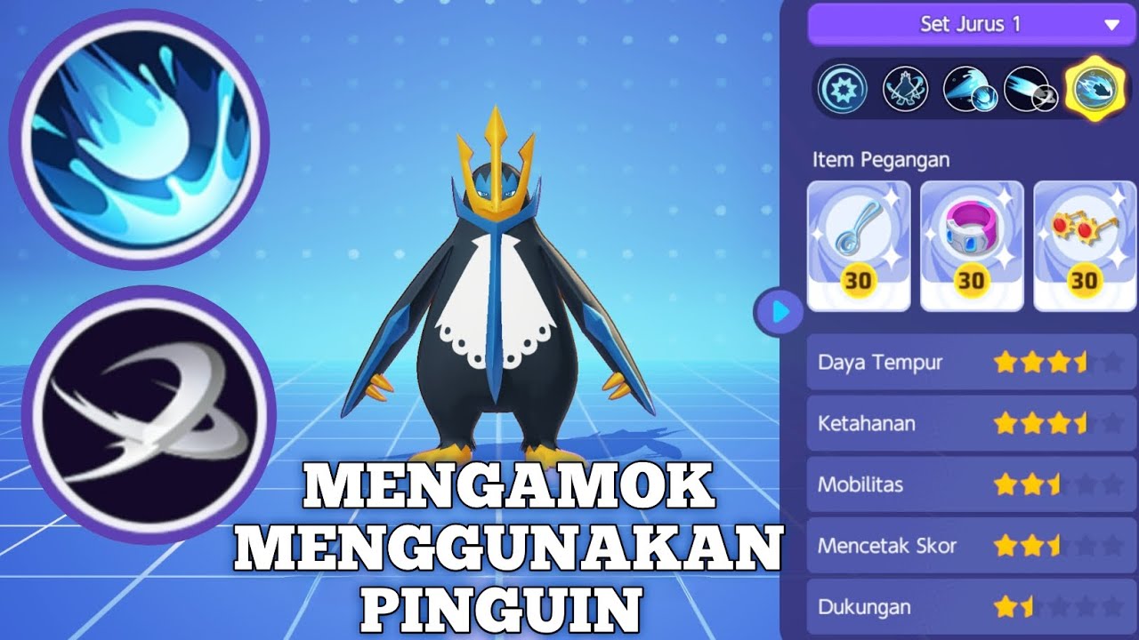 ASIK BANGET CUY PAKE POKEMON PINGUIN SATU INI 🐧🐧 #yt #pokemon # ...