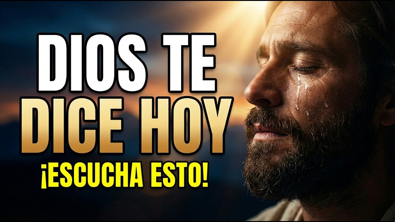 DIOS TE DICE HOY: Tengo un mensaje urgente para ti esta Mañana