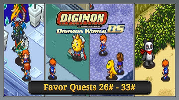 Digimon World DS – Favor Quests Part 4: Quests 26# - 33# (Rank Silver)