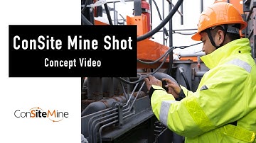 ConSite Mine Shot App Concept Video -Hitachi Construction Machinery