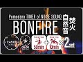焚き火の音で集中＆リラックス！科学的に正しい集中方法【ポモドーロタイマー(50分＋10分休憩 2時間)】【勉強用・作業用BGM】
