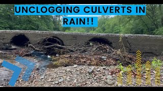 UNCLOGGING CULVERTS AND BRIDGES! 08/2024
