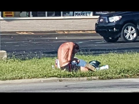 He Secretly Photograph 'skeleton' On Street, Looks Closer And Realizes He Has To Break All The Rules