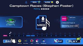 Ginst Music Game Tutorial: *** Search and download a MIDI file of your favorite songs *** screenshot 2