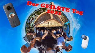 Test der Insta360 One X2 und GO 2 im Vergnügungspark