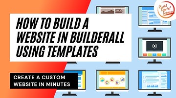 How To Build A Website in Builderall Using Templates | Cheetah Drag and Drop Webpage Builder