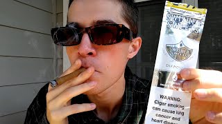 Smoking a Swisher Sweet Diamond Cigarillo - Review